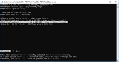 Image result for Undelete File Using TestDisk Windows
