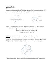Vector Fields Tutorial 的图像结果