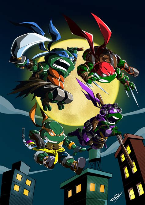 TMNT (Teenage Mutant Ninja Turtles, Подростки Черепашки Мутанты Ниндзя ...