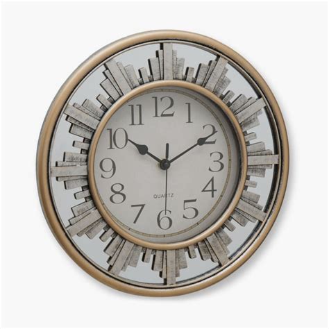 Buy Telsa Wall Clock with Mirror - 30cm from Home Centre at just INR 599.0