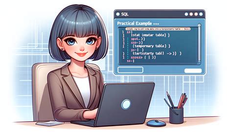 Insert into Temp Table SQL 的图像结果