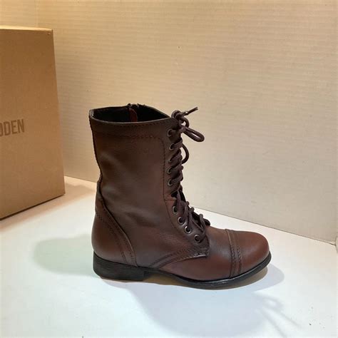 Steve Madden Combat Boots Troopa