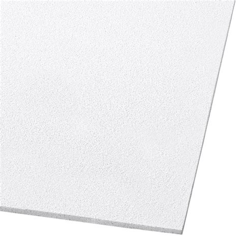 Armstrong Ceilings 4-ft x 2-ft Dune White Mineral Fiber Drop Ceiling ...