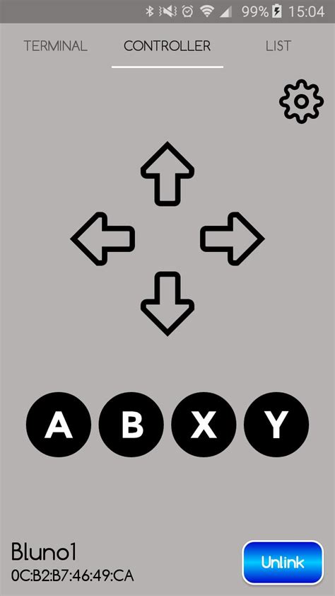Arduino Bluetooth Controller App 的图像结果