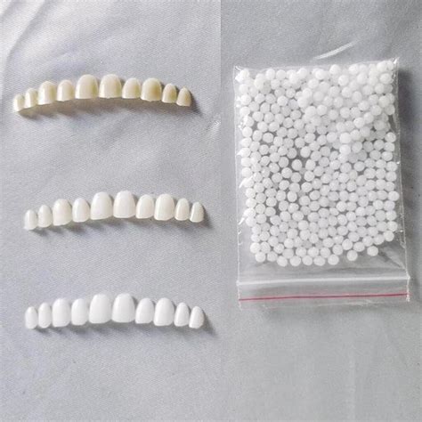 P S ASSOCIATES Moldable Teeth Veneers with Adhesive Fitting Beads ...