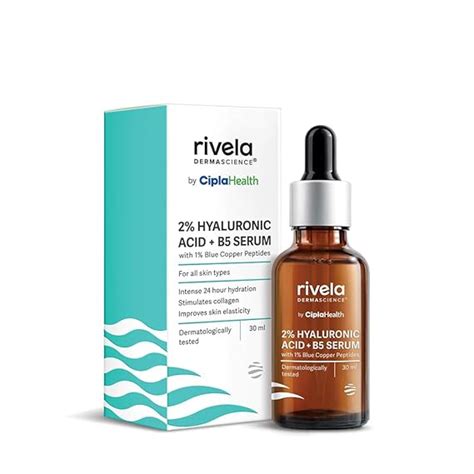 Rivela Dermascience Hyaluronic acid 2% + B5 serum - 30ml : Amazon.in ...