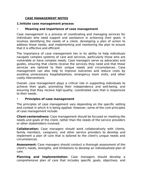 Image result for Case Management Saop Note