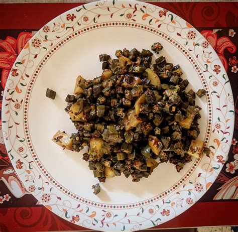 Bhindi Batata Fry