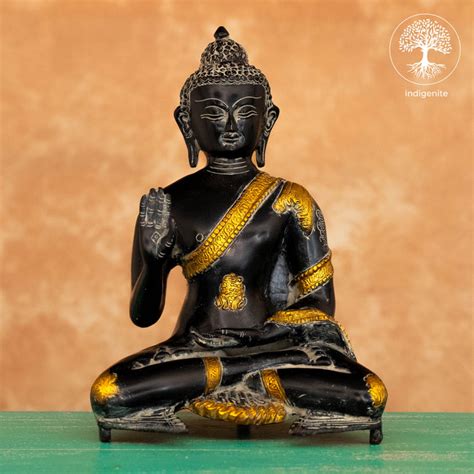 Buy Antique Lord Buddha Idol | Brass Statue | Indigenite