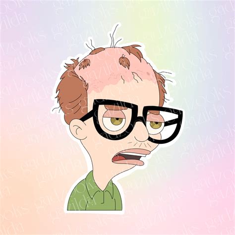 Big Mouth Sticker, Andrew Bald Btch Sticker, Stocking Stuffer, Unique ...