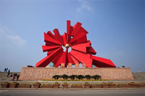 湘潭之光雕塑,都市风光,建筑摄影,摄影,汇图网www.huitu.com