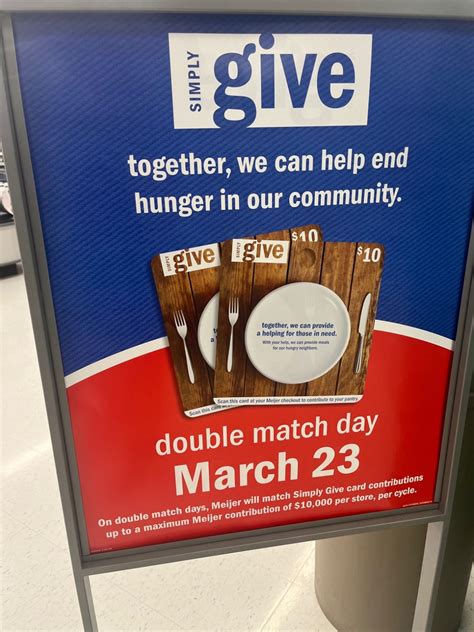 Today is our double Match day at Meijer in Huber Heights Ohio! We went this morning and ...