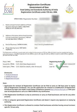 Fssai License Renewal Shahdara | Food License Renewal Shahdara | Fssai ...