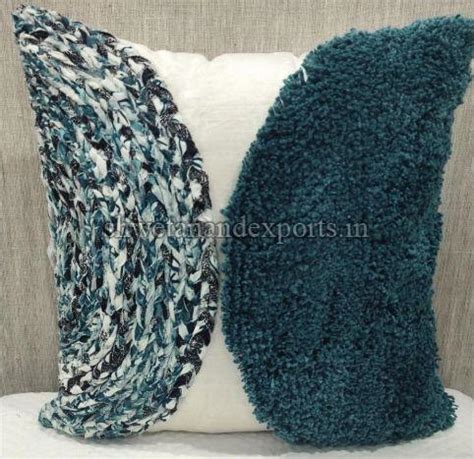 Wholesale Blue Cushion Cover Manufacturer Supplier from Noida India