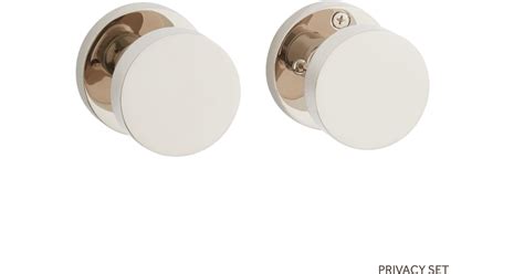 Signature Hardware 455517 Moceri Solid Brass Privacy Door Knob Set with ...