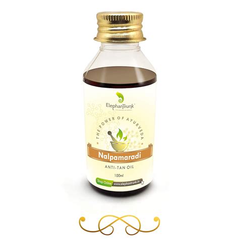 Nalpamaradi Anti Tan Oil 100 ML from Kerala - Ayurvedic | Natural ...