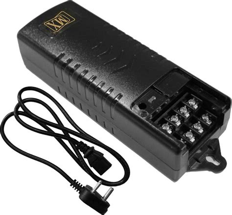 MX CCTV Camera Power supply With Cord Input 220 Volts AC to Output 12 ...