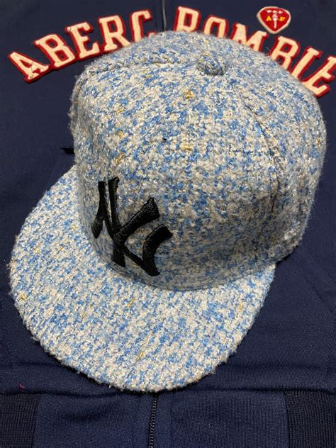 2010's New York Yankees lame-tweed cap | NOVO！