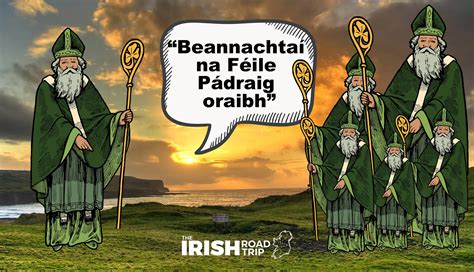 Happy St Paddy Day In Irish - Jenny Printable