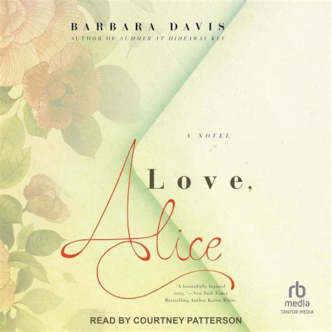 Amazon.com: Love, Alice (Audible Audio Edition): Barbara Davis ...