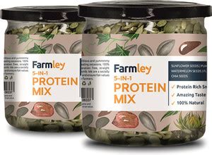 Farmley 5-In-1 Mix- Protein Rich Mix Dry Fruit Snack Pumpkin Seeds ...