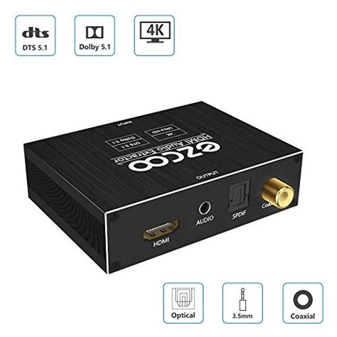 EZCOO 4K HDMI to HDMI Audio Extractor ARC,4K HDMI India | Ubuy