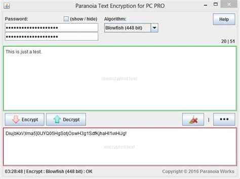 Paranoia File Encryption & Text Encryption Pro Code 的图像结果