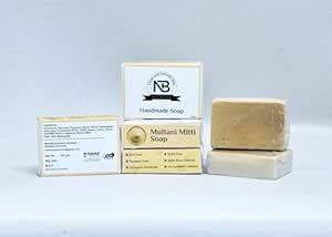 Buy NATURAL BAR Multani Mitti Soap (Pack of 6) Online at Low Prices in ...