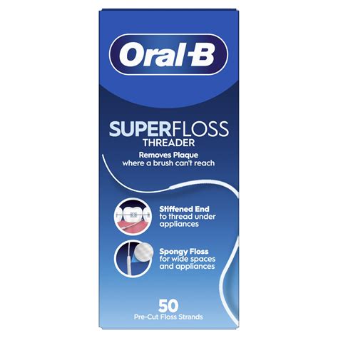 Oral-B Superfloss | Dental Floss For Bridges Braces Implants