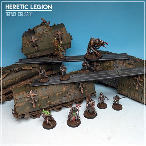 Scarhandpainting 2507 Trench Crusade Heretic Legion th ...