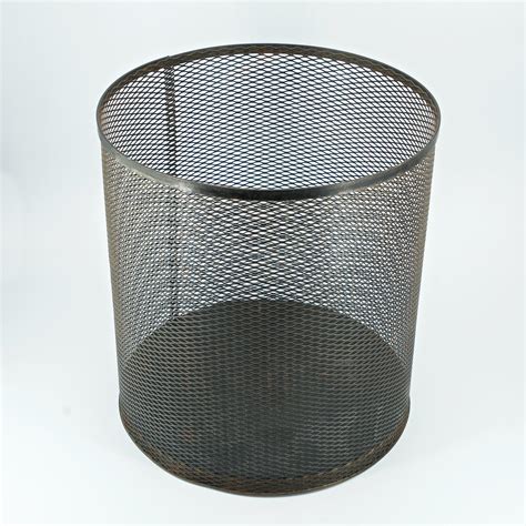 1950s Atomic Wire Mesh Trash Can Wastebasket Vintage Mid-Century ...