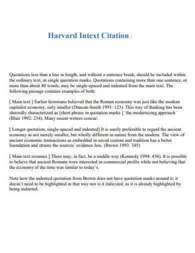 Image result for Harvard Citation Examples