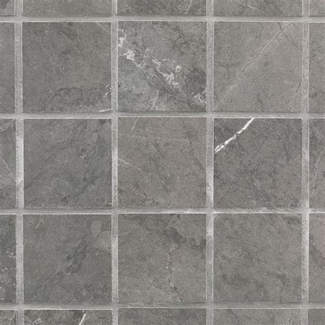 Buy Marmo Amani Gray 12 in. x 12 in. Matte Marble Look Porcelain Mosaic ...