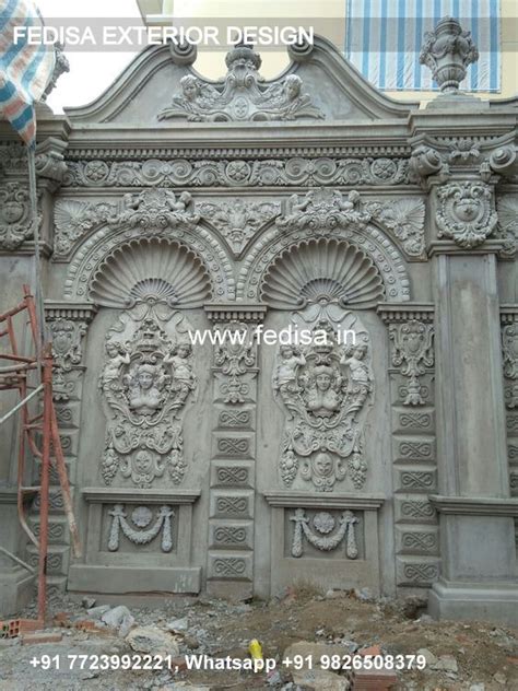 Classic Exterior House Pillars Design House Decor Ideas Pop Arch Design