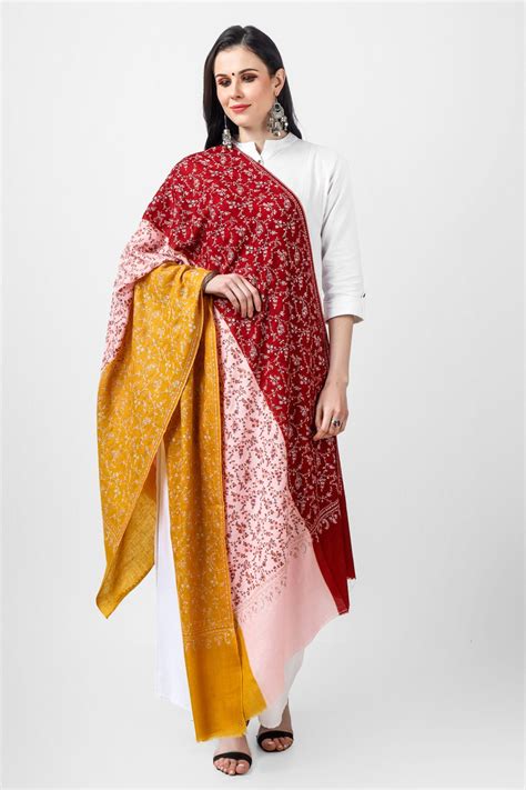 Buy Pashmina Shawls | Kani Shawls | Pashmina Stoles - Kepra