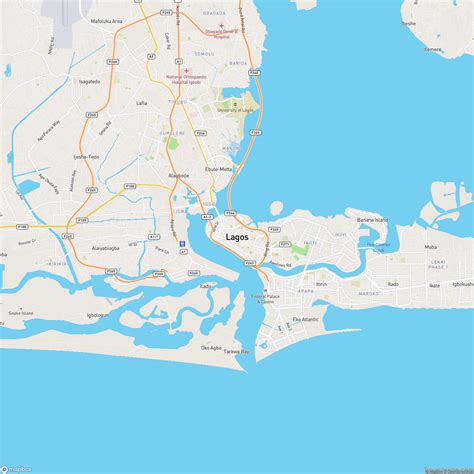 Lagos Nigeria Travel Guide and Lagos Nigeria Maps for: Streets, Hotels ...