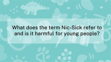What is Nic-Sick? on Vimeo