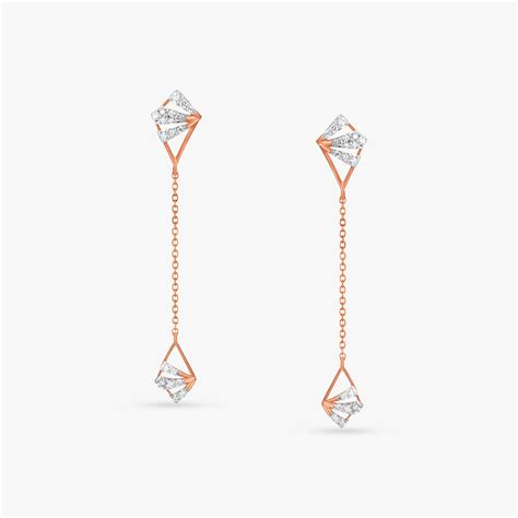Bold Glam Diamond Drop Earrings