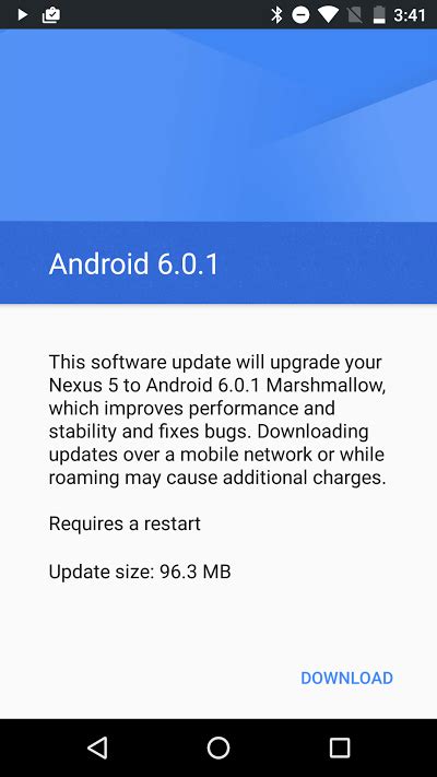 Android 5.1 Update Auf 6.0 的图像结果