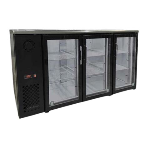Ekofan Behind Bar Bottle Cooler Cabinet, 3 Doors, 6 Shelves Price