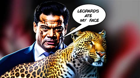 The Origin Of The Popular Phrase 'Leopards Ate My Face'