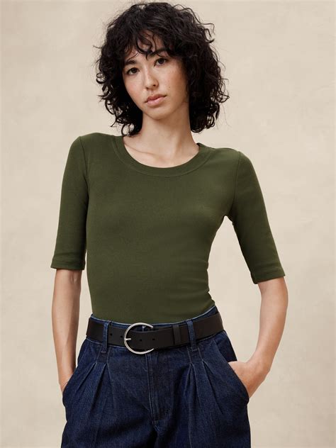 Women's Elbow Length Tee Shirts | Gap