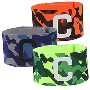 BESPORTBLE 3pcs Football Captain Arm Bands Soccer Captain Armbands for ...