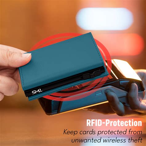 Urban Pop RFID Protection Wallet Cardholder - Blue