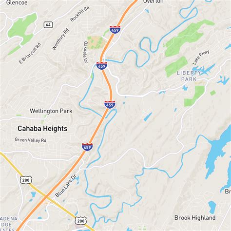 Map and Directions to The Trails at Cahaba River in Birmingham, AL ...