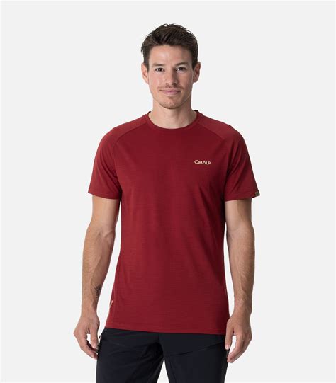 Men's merino wool t-shirt - short sleeves | CIMALP®