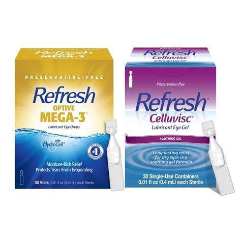 Amazon.com: Refresh Optive Mega-3 Lubricant Eye Drops, Preservative ...