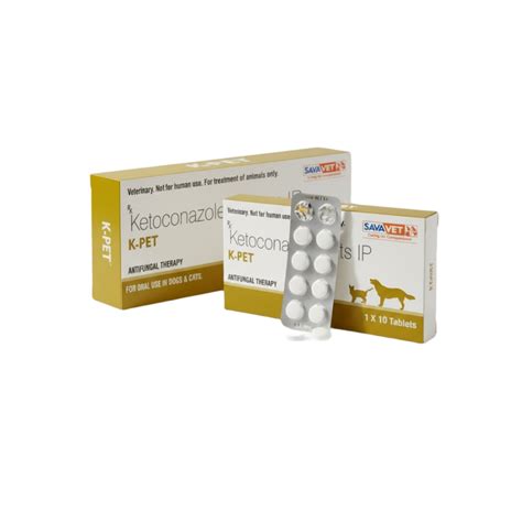 Savavet K Pet (Ketoconazole) 200mg Tablet for Dogs & Cats – Snoopytail