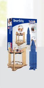 Smartivity Hydraulic Plane Launcher STEM DIY Kit for Kids 6-14 ...