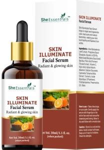 She Essentials Skin illuminate Face Serum For Pore Tightening & Even ...